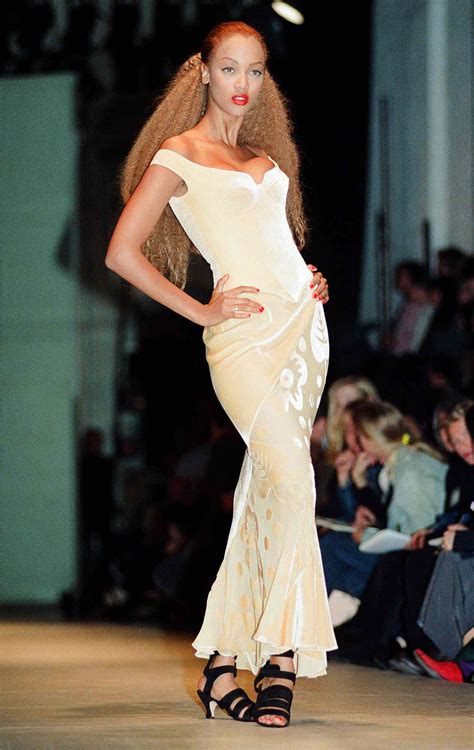 tyra banks yves saint laurent|Tyra Banks' Throwback Modeling Photos .